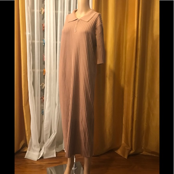 NWT Y.A.S. YASPOLINA Midi Dress LW - Picture 3 of 11